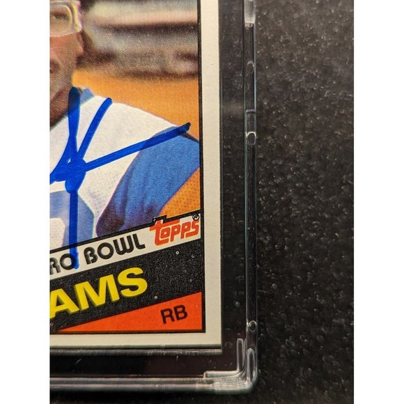 Topps Other Eric Dickerson Rookie Auto 984 Rookie Card 28 Rc Rams